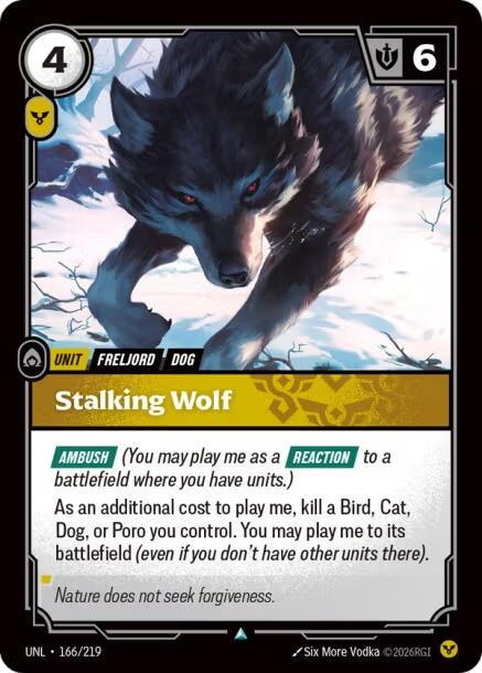Image for Stalking Wolf - Riftbound: League of Legends Trading Card Game