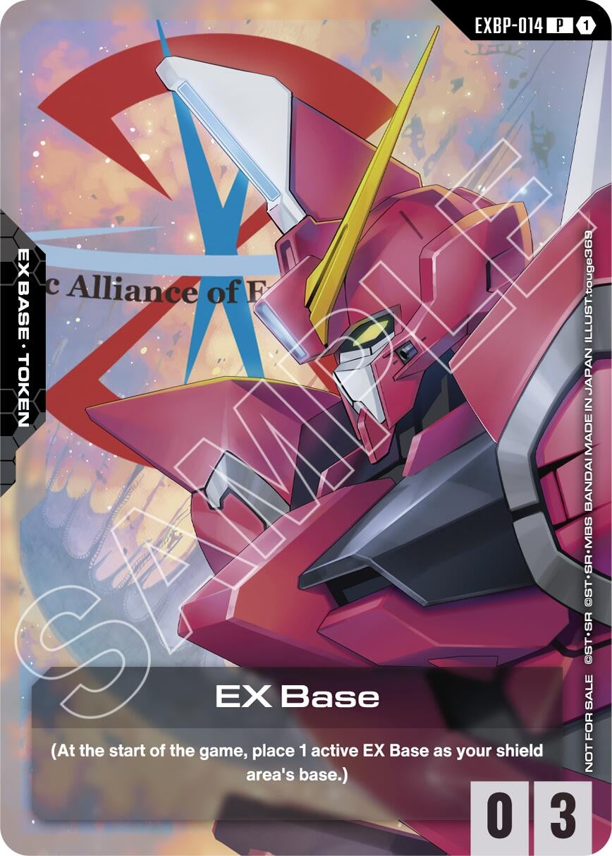 Image for EX Base (EXBP-014) (ST09 Release Event) - Gundam Card Game