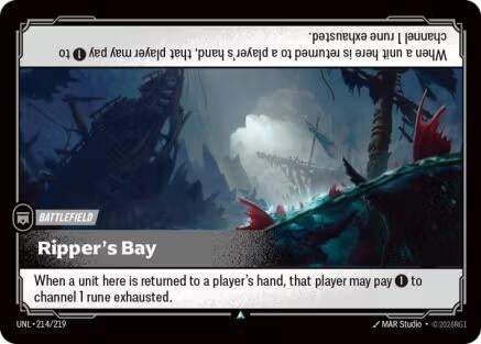 Image for Ripper's Bay - Riftbound: League of Legends Trading Card Game