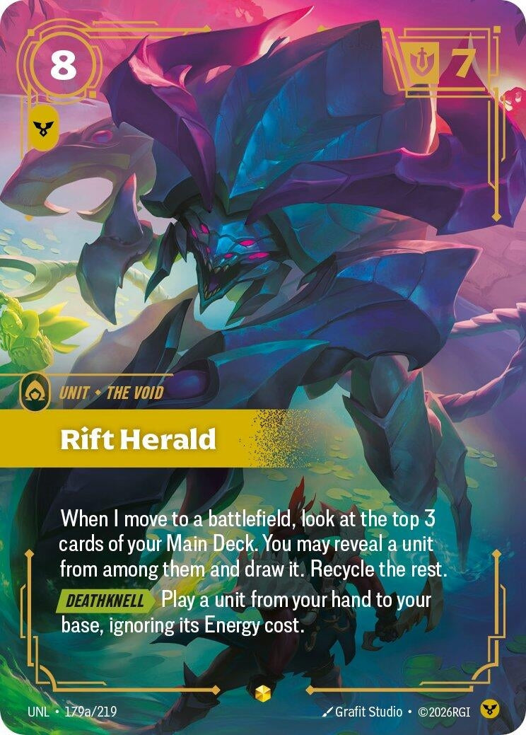 Image for Rift Herald (Alternate Art) - Riftbound: League of Legends Trading Card Game