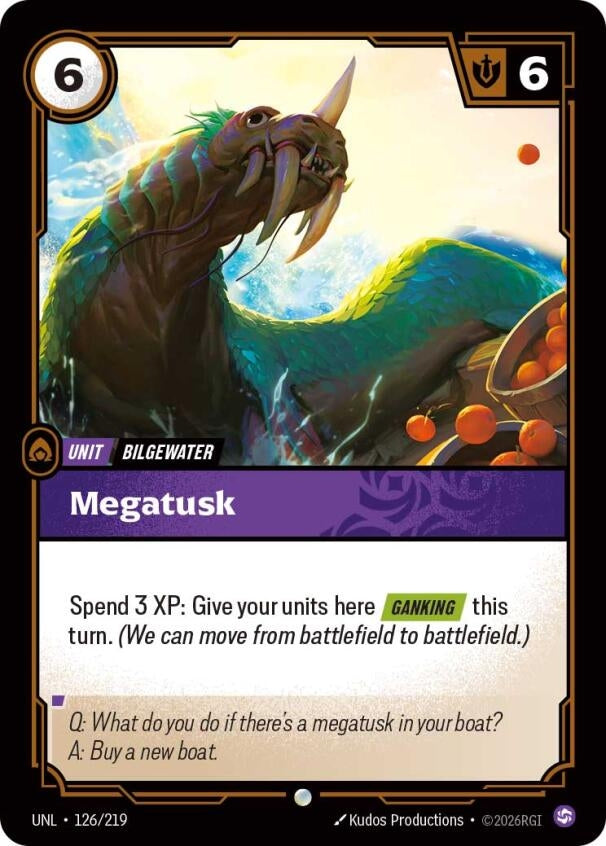 Image for Megatusk - Riftbound: League of Legends Trading Card Game
