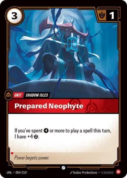 Image for Prepared Neophyte - Riftbound: League of Legends Trading Card Game