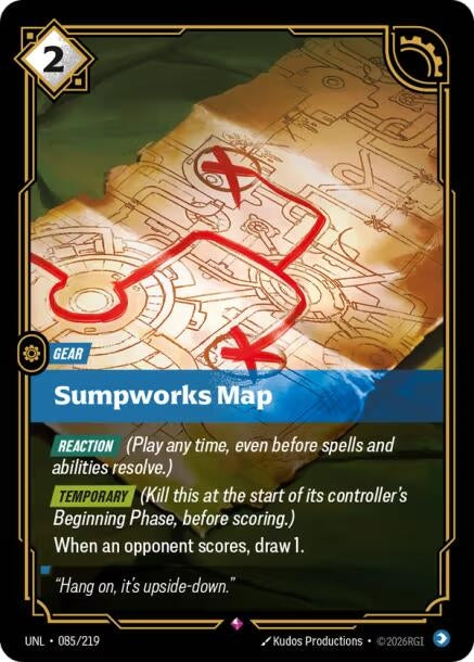 Image for Sumpworks Map - Riftbound: League of Legends Trading Card Game