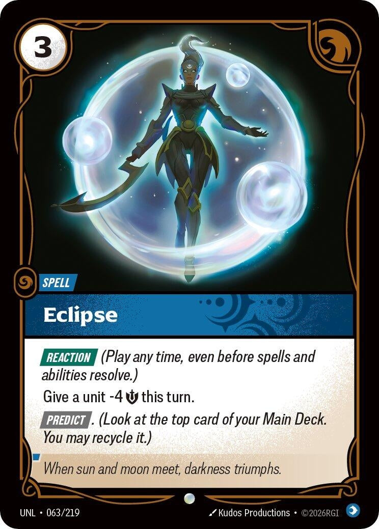 Image for Eclipse - Riftbound: League of Legends Trading Card Game