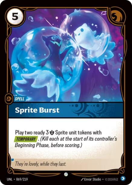Image for Sprite Burst - Riftbound: League of Legends Trading Card Game