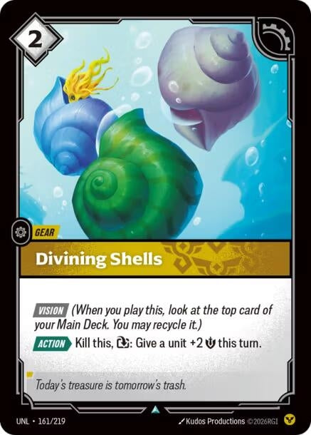 Image for Divining Shells - Riftbound: League of Legends Trading Card Game