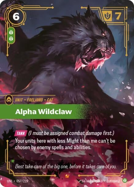Image for Alpha Wildclaw - Riftbound: League of Legends Trading Card Game