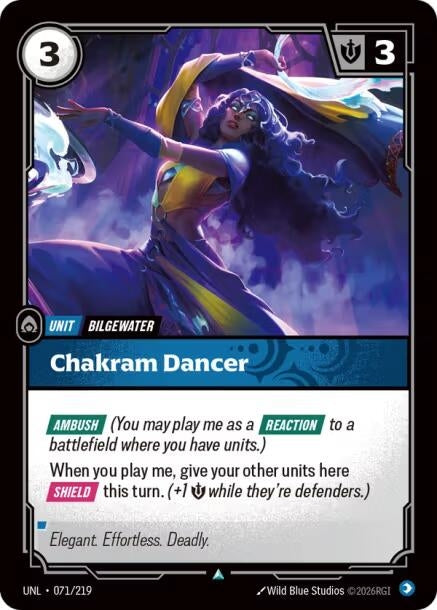 Image for Chakram Dancer - Riftbound: League of Legends Trading Card Game
