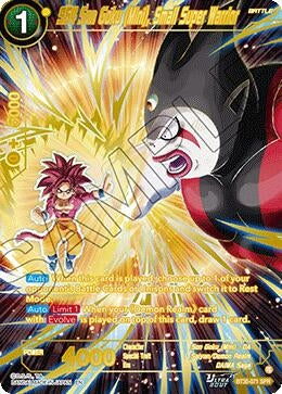 Image for SS4 Son Goku (Mini), Small Super Warrior (SPR) - Dragon Ball Super: Masters