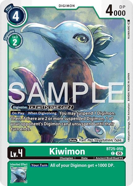 Image for Kiwimon - Digimon Card Game