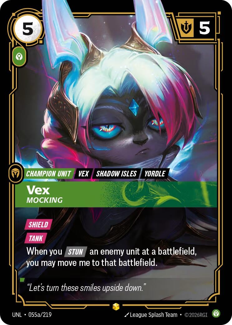 Image for Vex, Mocking (Alternate Art) - Riftbound: League of Legends Trading Card Game