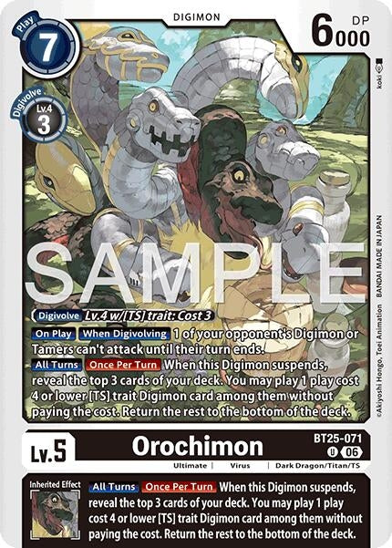 Image for Orochimon - Digimon Card Game