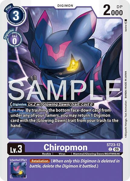 Image for Chiropmon - Digimon Card Game