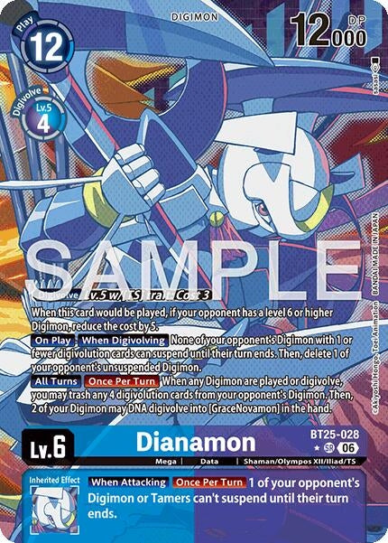 Image for Dianamon (Alternate Art) - Digimon Card Game