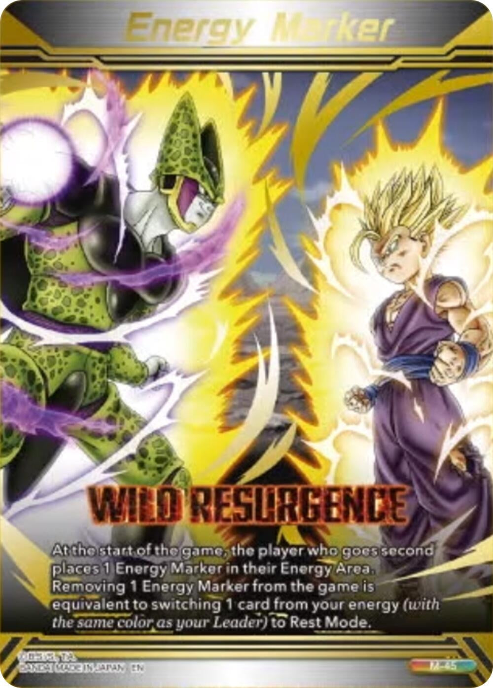 Image for Energy Marker - Wild Resurgence (M-45) (Gold-Stamped) - Dragon Ball Super: Masters