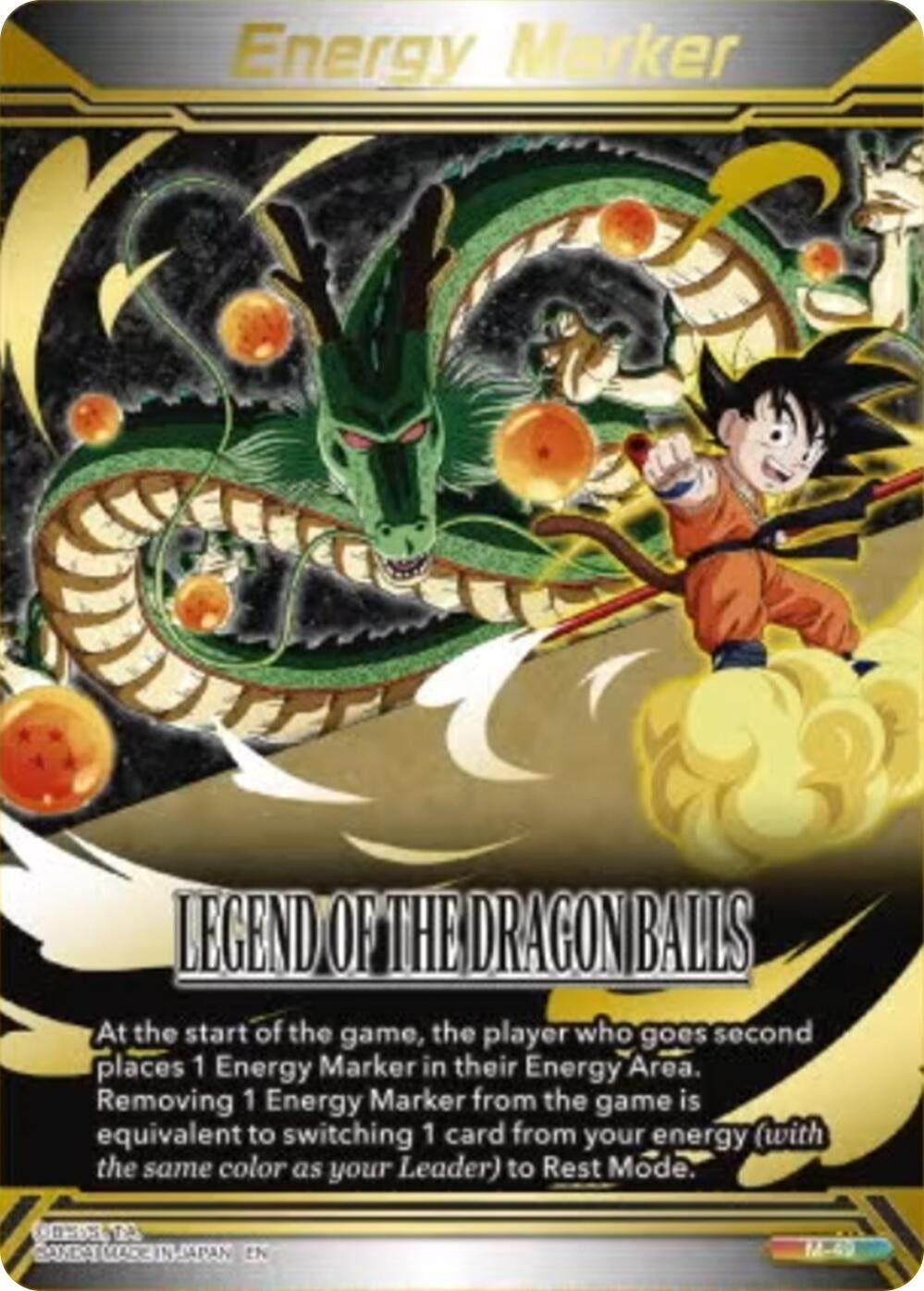Image for Energy Marker - Legend of the Dragon Balls (M-49) (Gold-Stamped) - Dragon Ball Super: Masters
