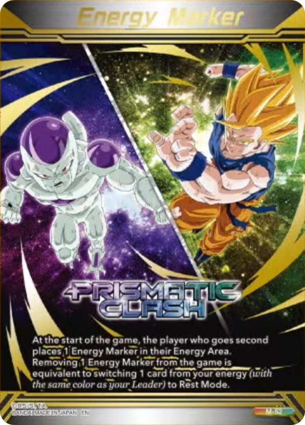 Image for Energy Marker - Prismatic Clash (M-52) (Gold-Stamped) - Dragon Ball Super: Masters