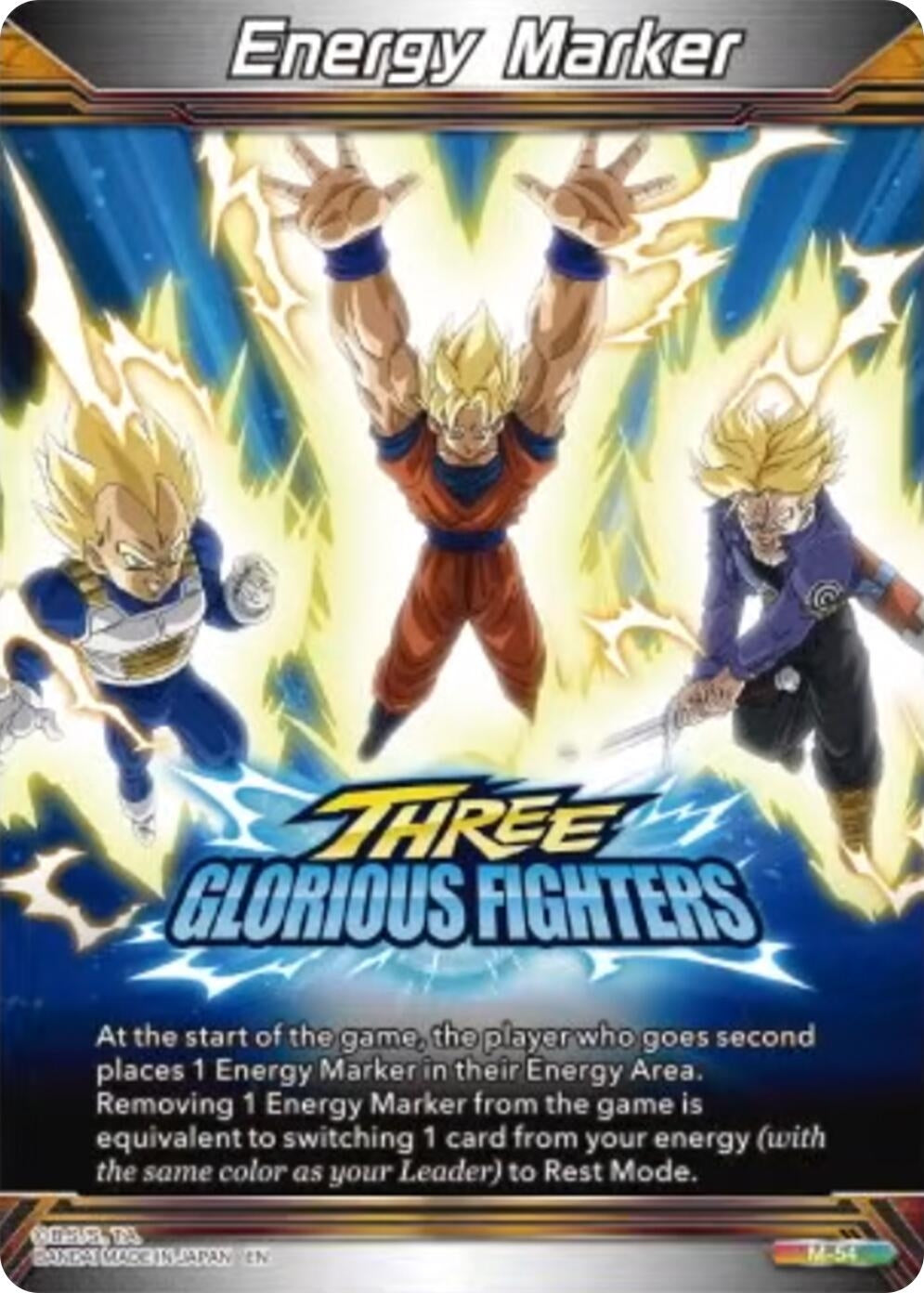Image for Energy Marker - Three Glorious Fighters (M-54) - Dragon Ball Super: Masters