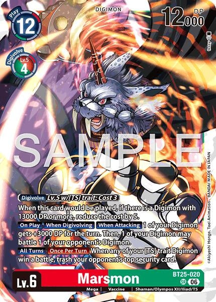 Image for Marsmon - Digimon Card Game