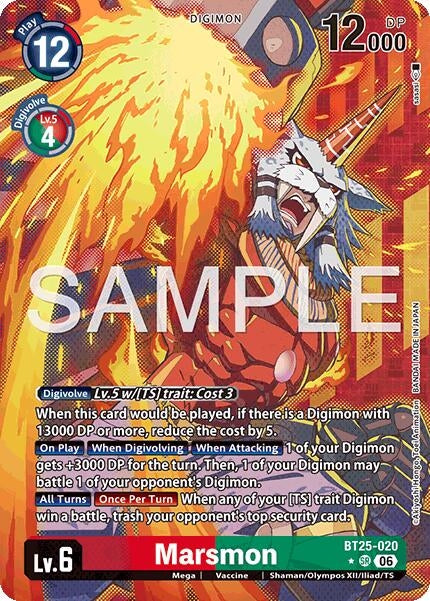 Image for Marsmon (Alternate Art) - Digimon Card Game