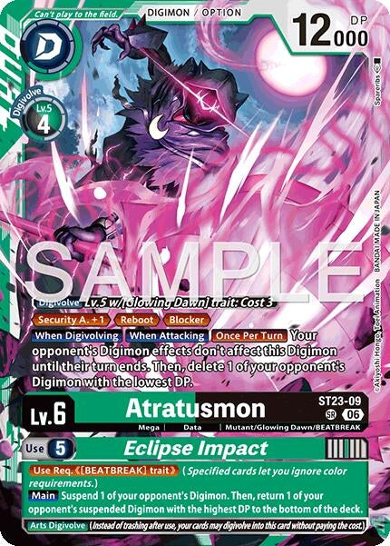 Image for Atratusmon // Eclipse Impact - Digimon Card Game