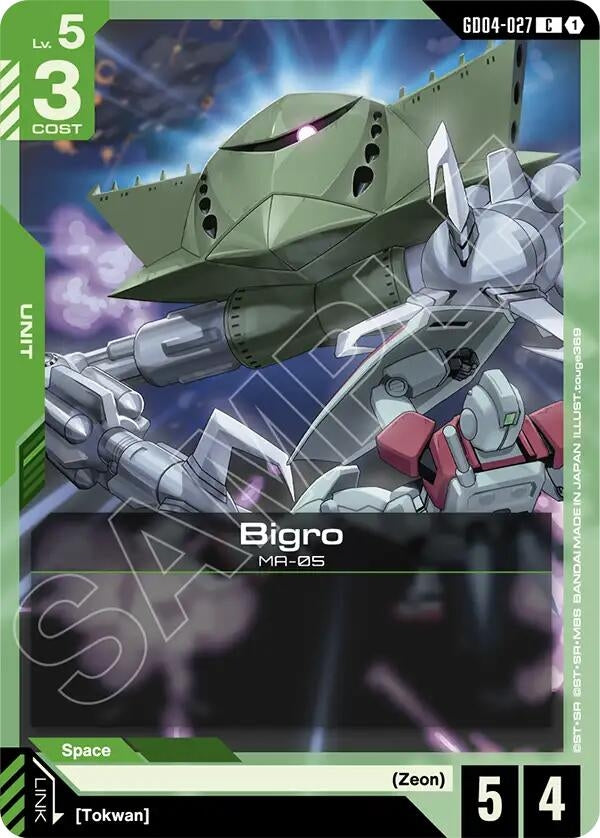 Image for Bigro - Gundam Card Game