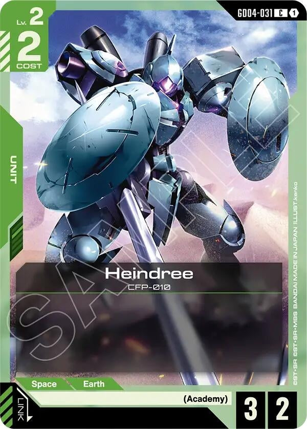 Image for Heindree - Gundam Card Game