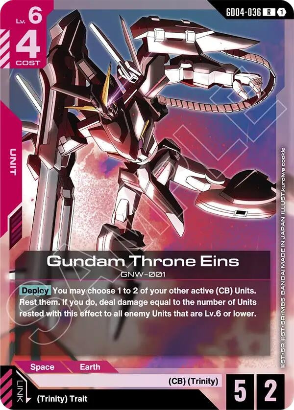 Image for Gundam Throne Eins - Gundam Card Game