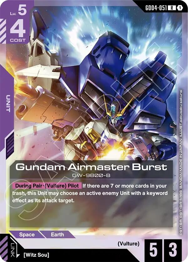 Image for Gundam Airmaster Burst - Gundam Card Game