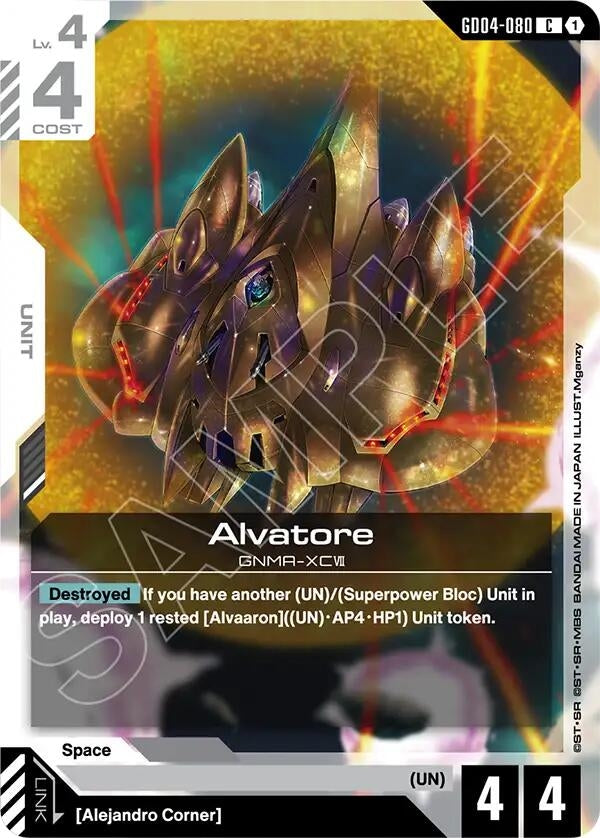 Image for Alvatore - Gundam Card Game