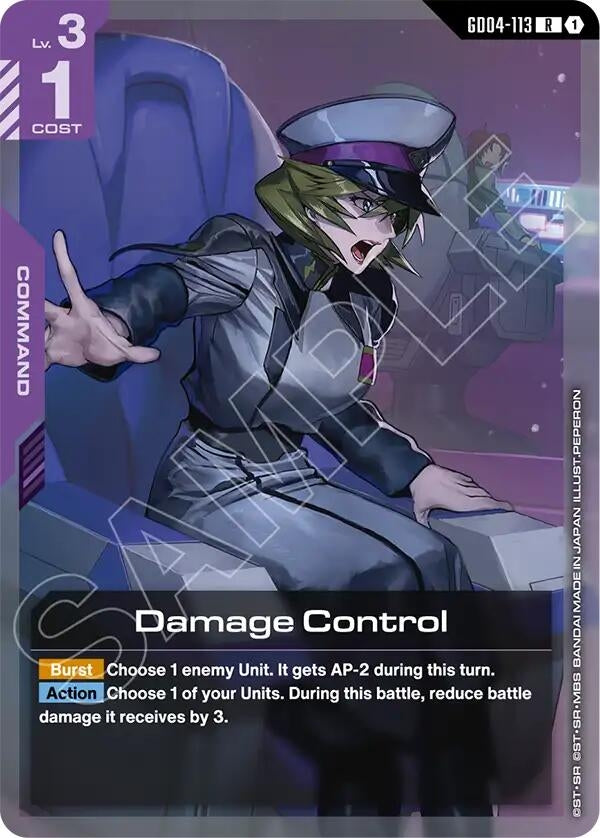 Image for Damage Control - Gundam Card Game