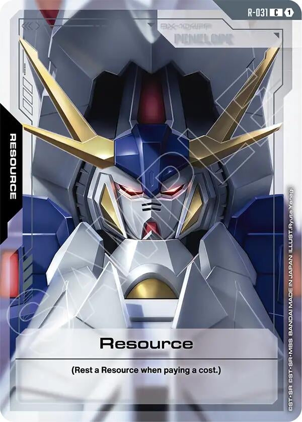 Image for Resource (R-031) - Gundam Card Game