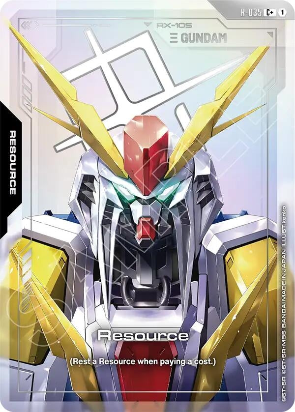 Image for Resource (R-035) (C+) - Gundam Card Game