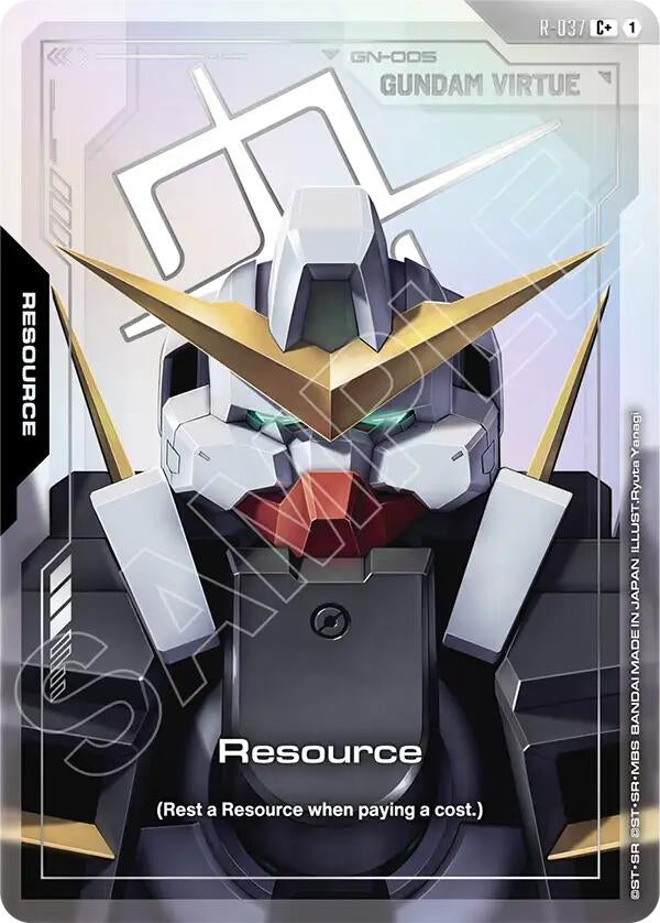 Image for Resource (R-037) (C+) - Gundam Card Game