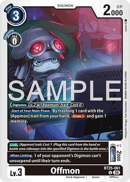 Image for Offmon - Digimon Card Game