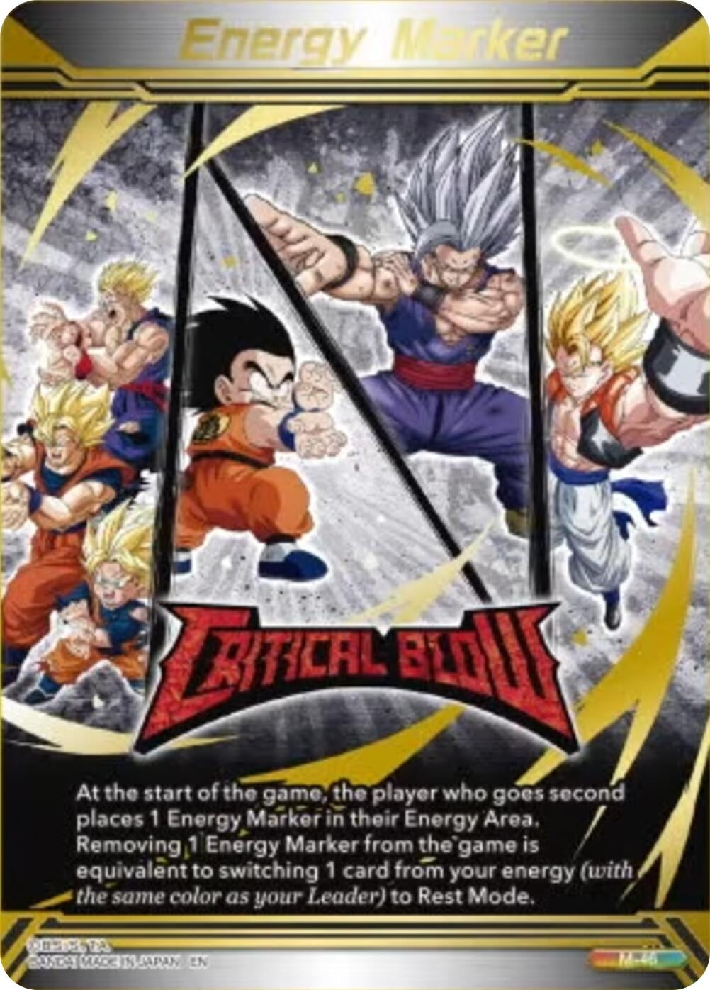 Image for Energy Marker - Critical Blow (M-46) (Gold-Stamped) - Dragon Ball Super: Masters
