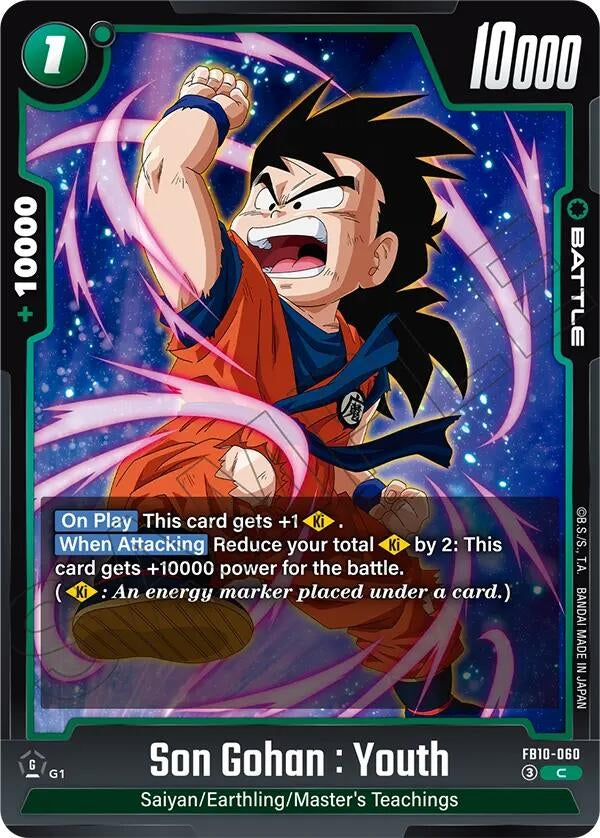 Image for Son Gohan : Youth - FB10-060 - Dragon Ball Super: Fusion World