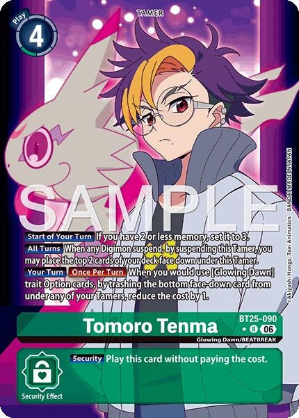 Image for Tomoro Tenma (Alternate Art) - Digimon Card Game