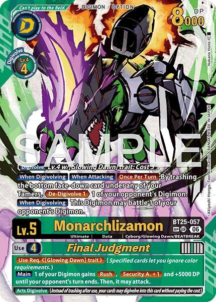 Image for Monarchlizamon // Final Judgement (SP) - Digimon Card Game