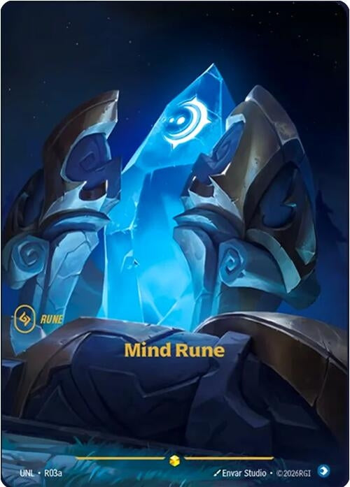 Image for Mind Rune (R03a) - Riftbound: League of Legends Trading Card Game