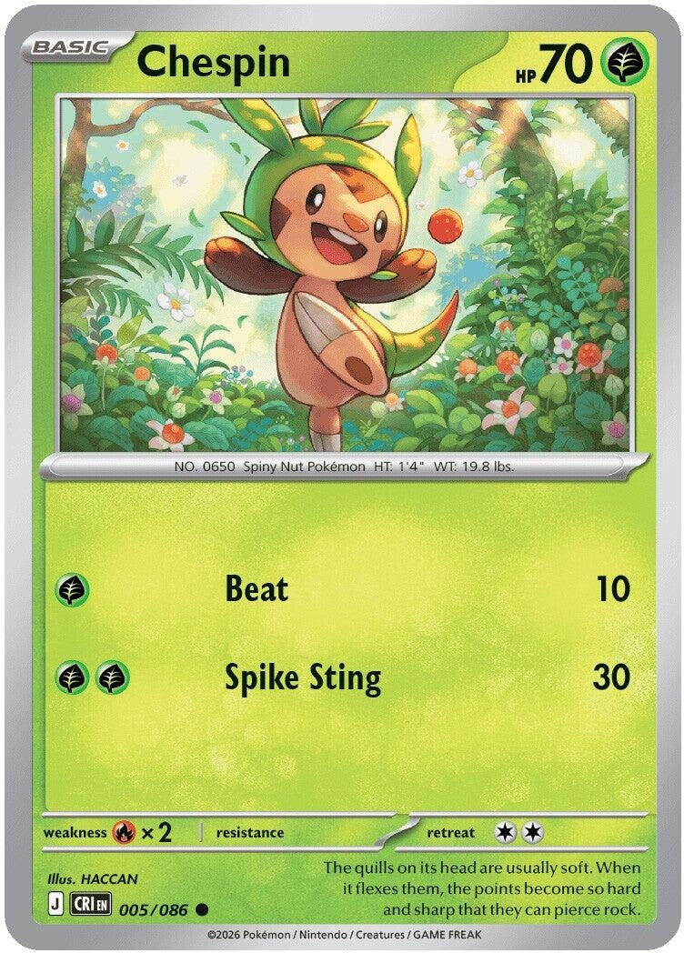 Image for Chespin - Pokemon