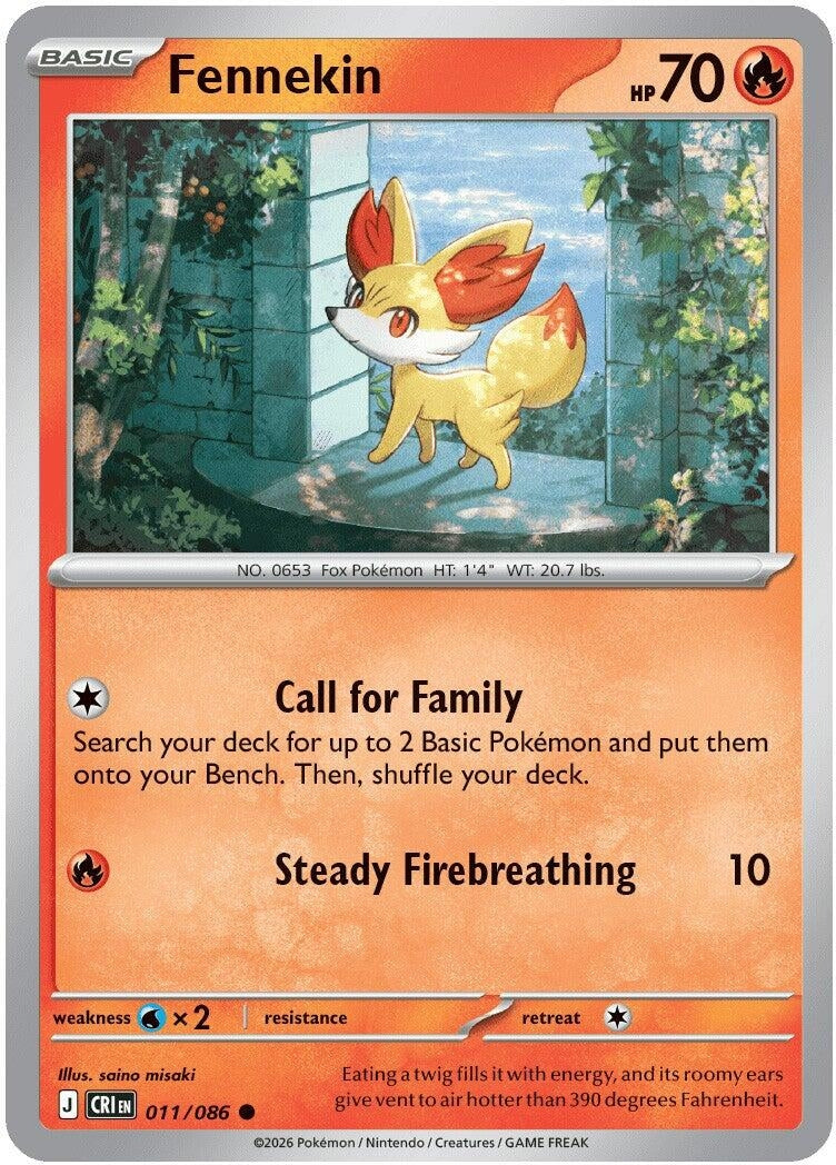 Image for Fennekin - Pokemon