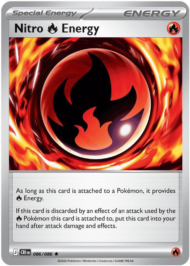 Image for Nitro R Energy - Pokemon