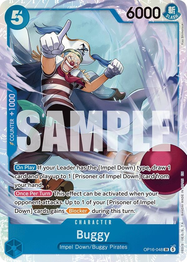 Image for Buggy (048) - One Piece Card Game