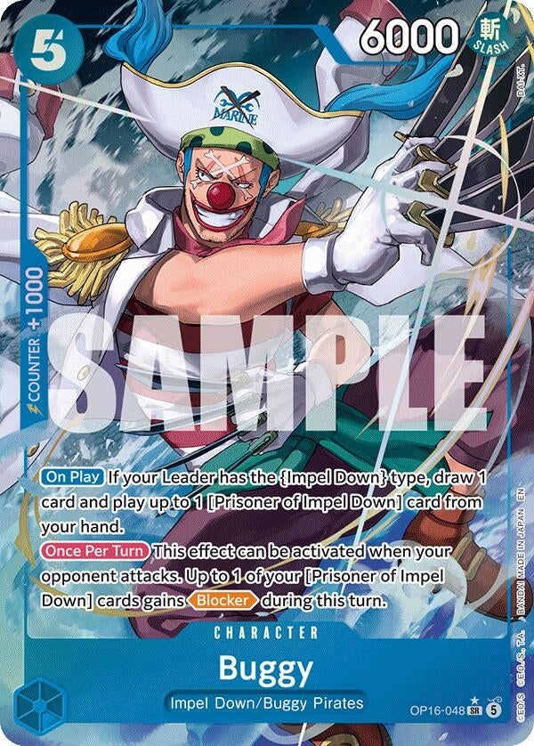 Image for Buggy (048) (Alternate Art) - One Piece Card Game