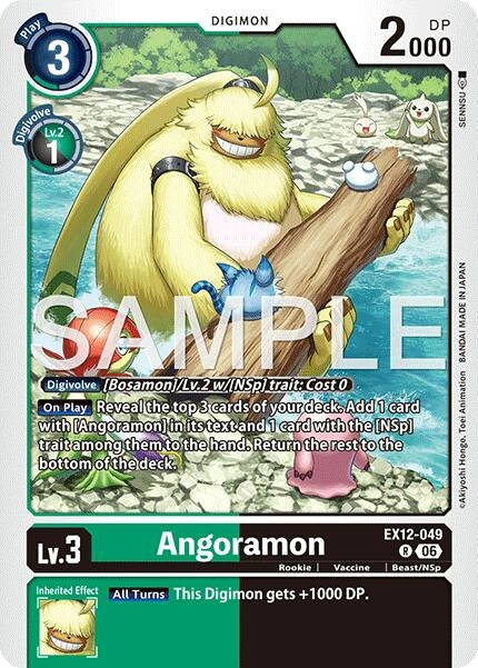 Image for Angoramon - Digimon Card Game
