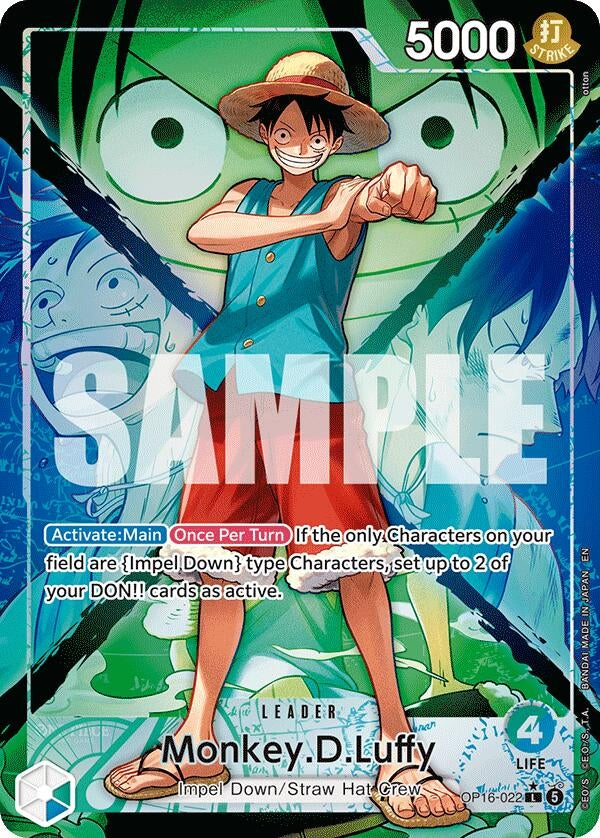 Image for Monkey.D.Luffy (022) (Alternate Art) - One Piece Card Game