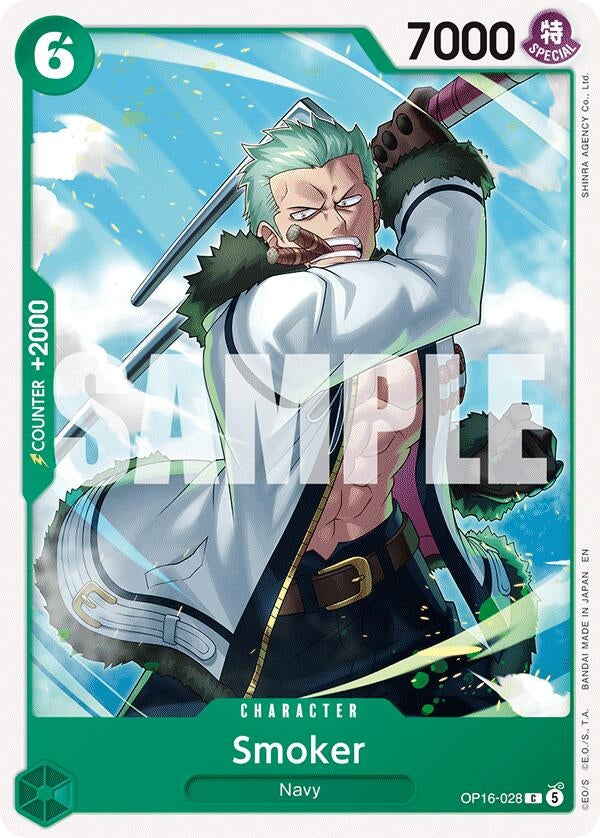 Image for Smoker - One Piece Card Game