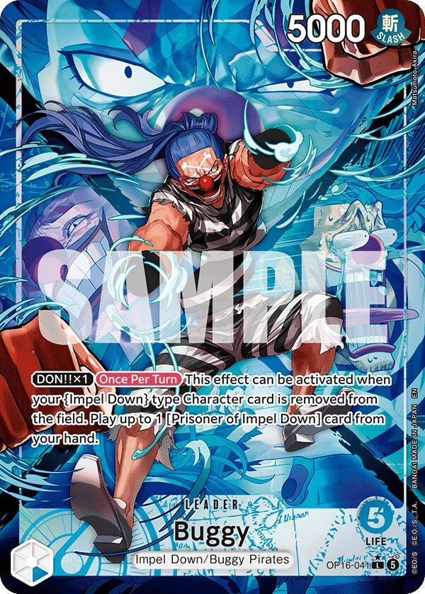 Image for Buggy (041) (Alternate Art) - One Piece Card Game