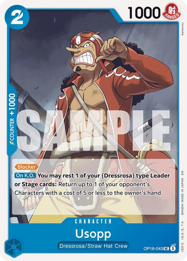 Image for Usopp - One Piece Card Game